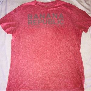 Men’s Banana Republic Red BR Tee